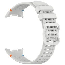 Adjustable Silicone Design Strap - Enhanced Wristband for Galaxy Watch 8 Classic (11 Light gray)