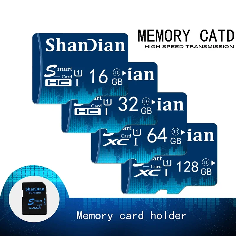 64GB High-Speed Micro TF Memory Card with Free Custom Logo for Smartphone and Tablet