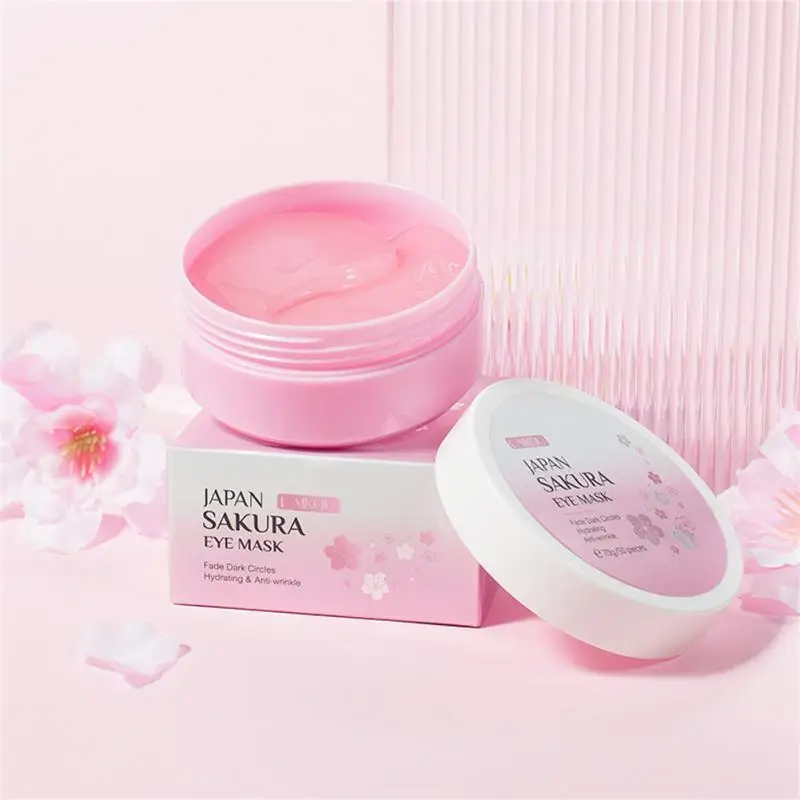 

Sakura Skin Care Kit Eye Mask Face Cream Professional Moisturizing Anti Aging Brightening Repairing Hydrating Skin Care Lotion