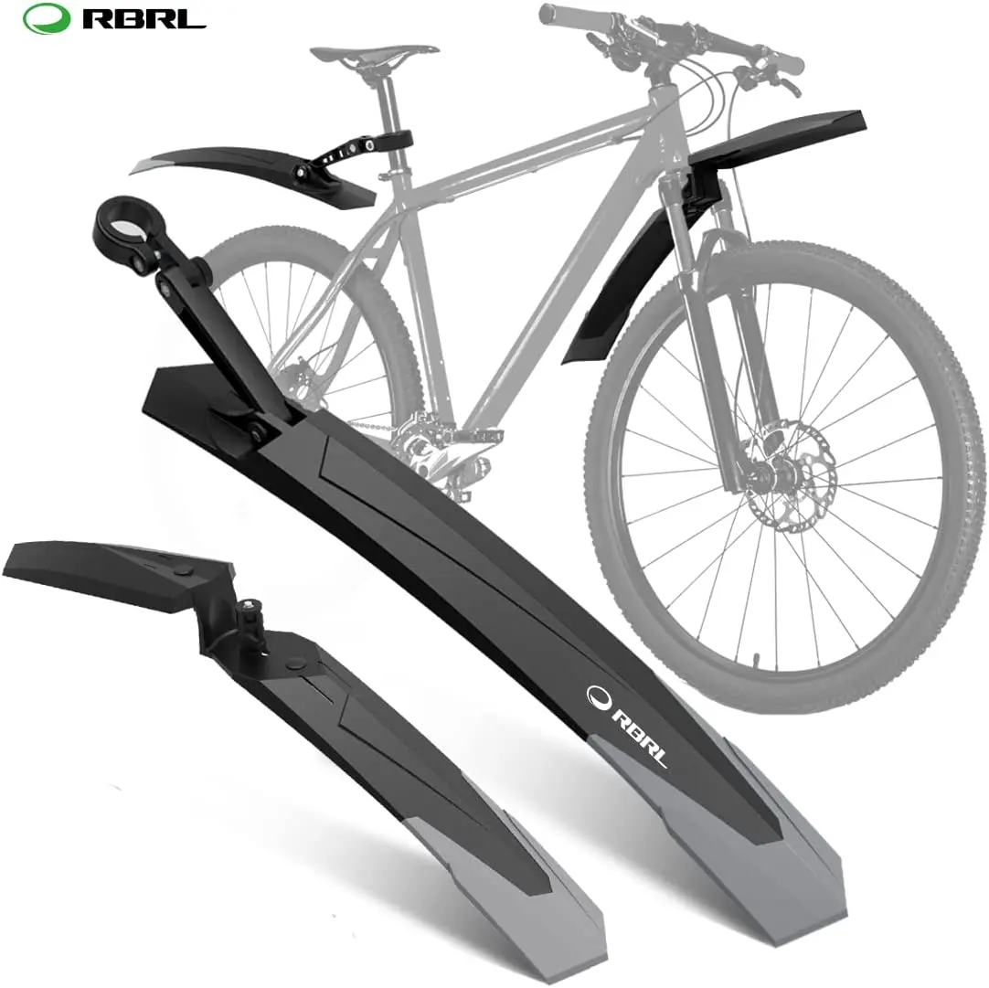 Parafango per bicicletta universale Mountain Road Bike parafango anteriore/ posteriore ali parafango protezione ruota per pneumatici con parafanghi per ciclismo MTB Tailight  18