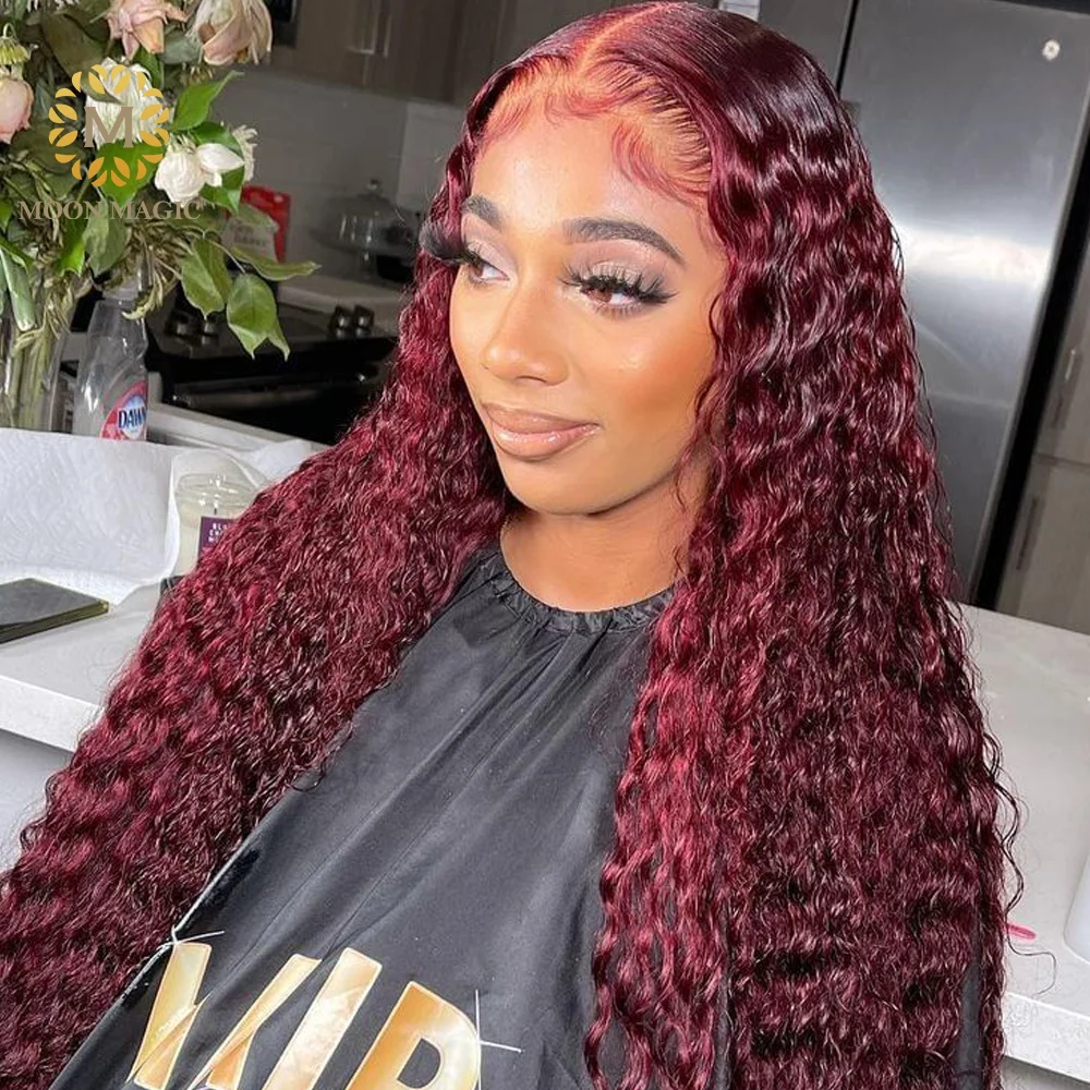 Red Curly Lace Front Wig ubicaciondepersonas.cdmx.gob.mx