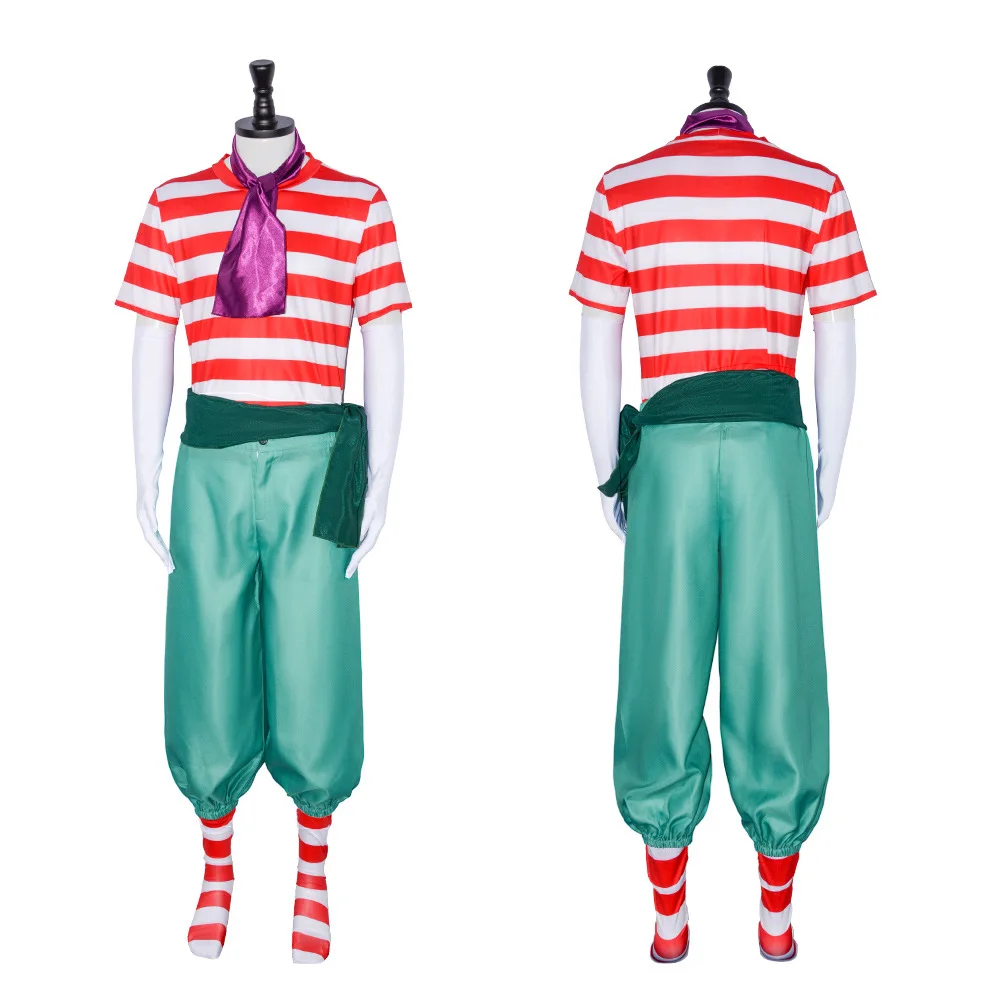 One Piece: Buggy | Orange Cosplay Costume 25 One Piece Buggy Cosplay Costume for Men (Unofficial)