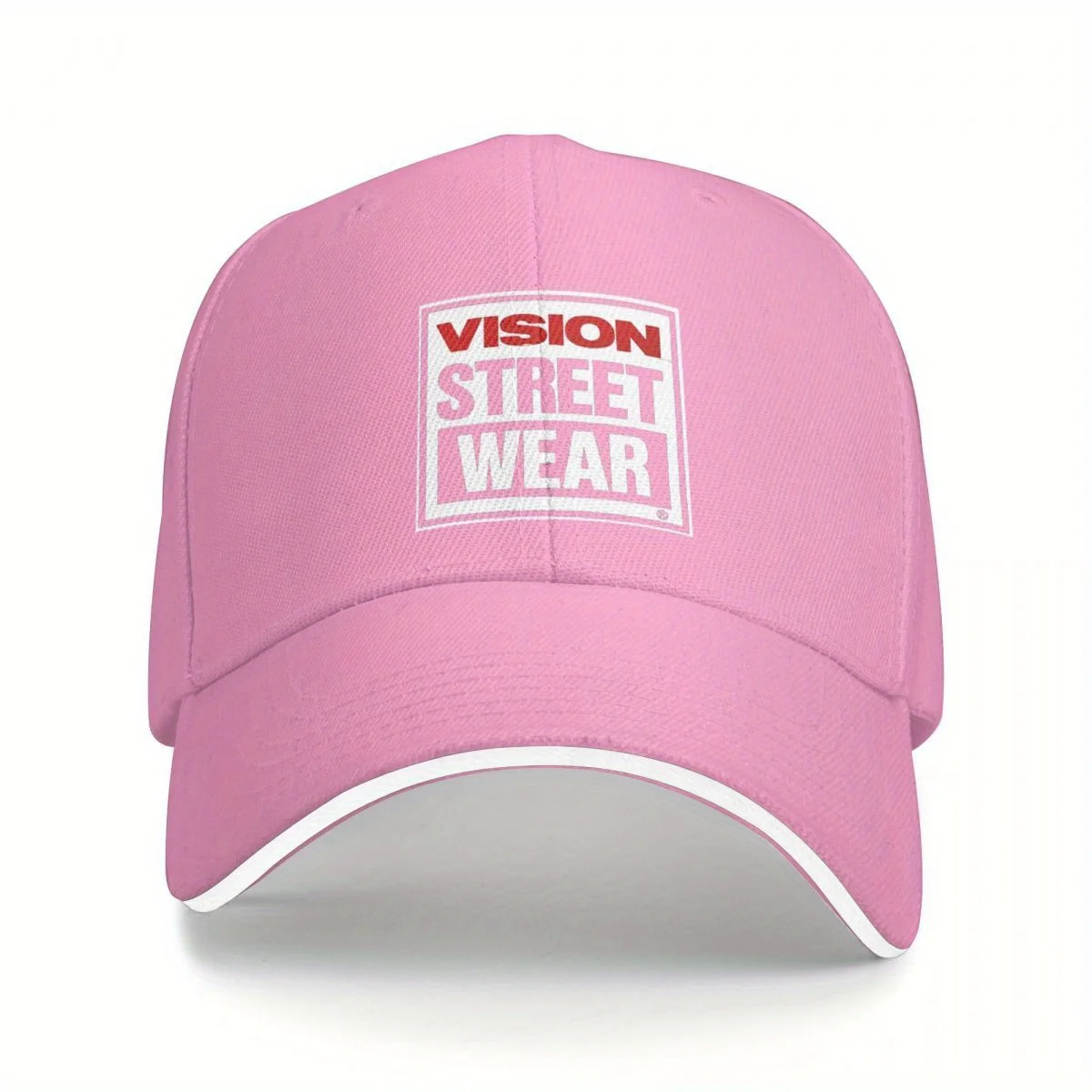 Vision Street Wear Baseball Cap Lightweight Polyester Sunscreen Protection Adjustable Fit Men Women
