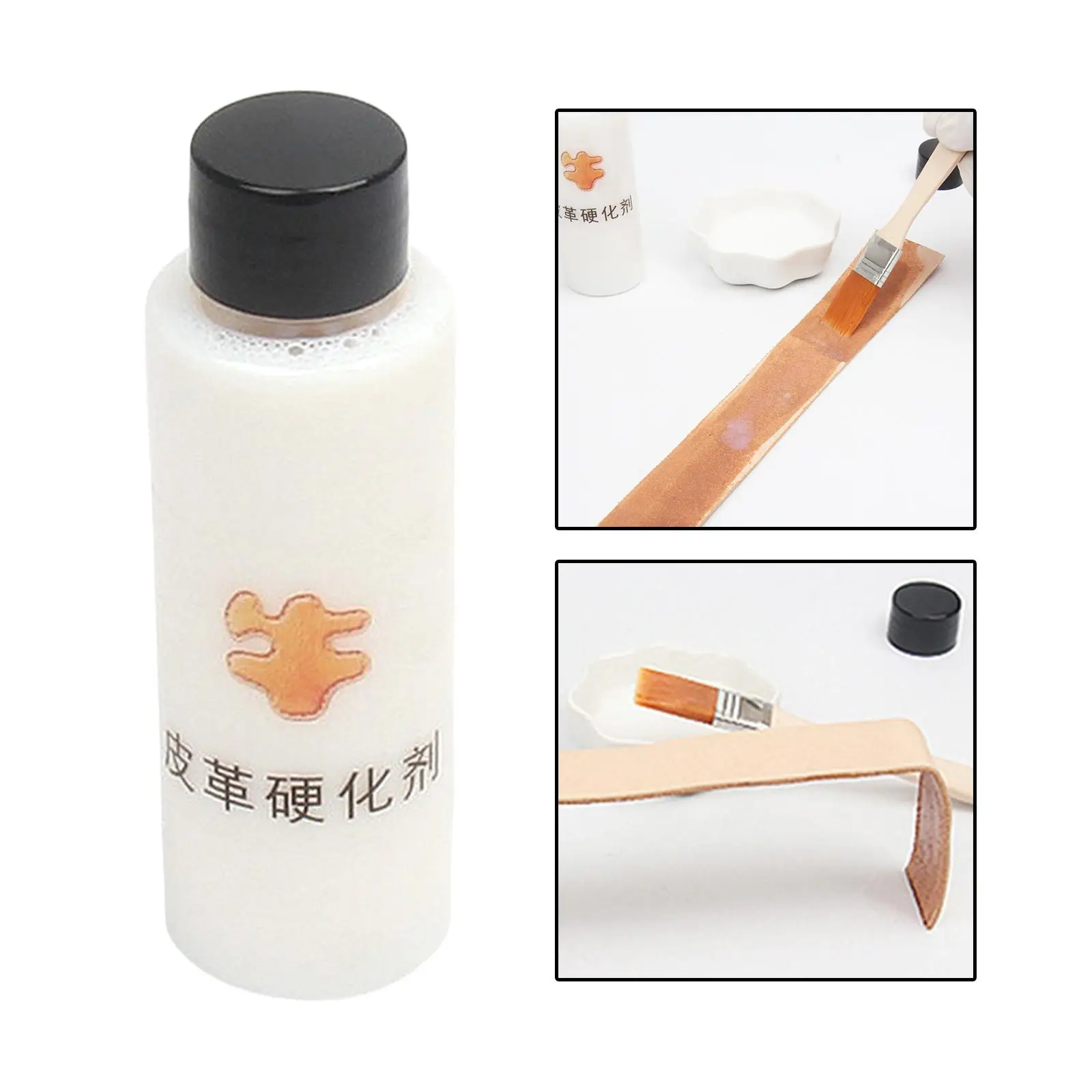 Leather Hardener Leathercraft DIY Shaping Gel Reinforcing 100ml Craft Paste Leather Hardener Leathercraft DIY Shaping Gel Reinforcing 100ml Craft Paste