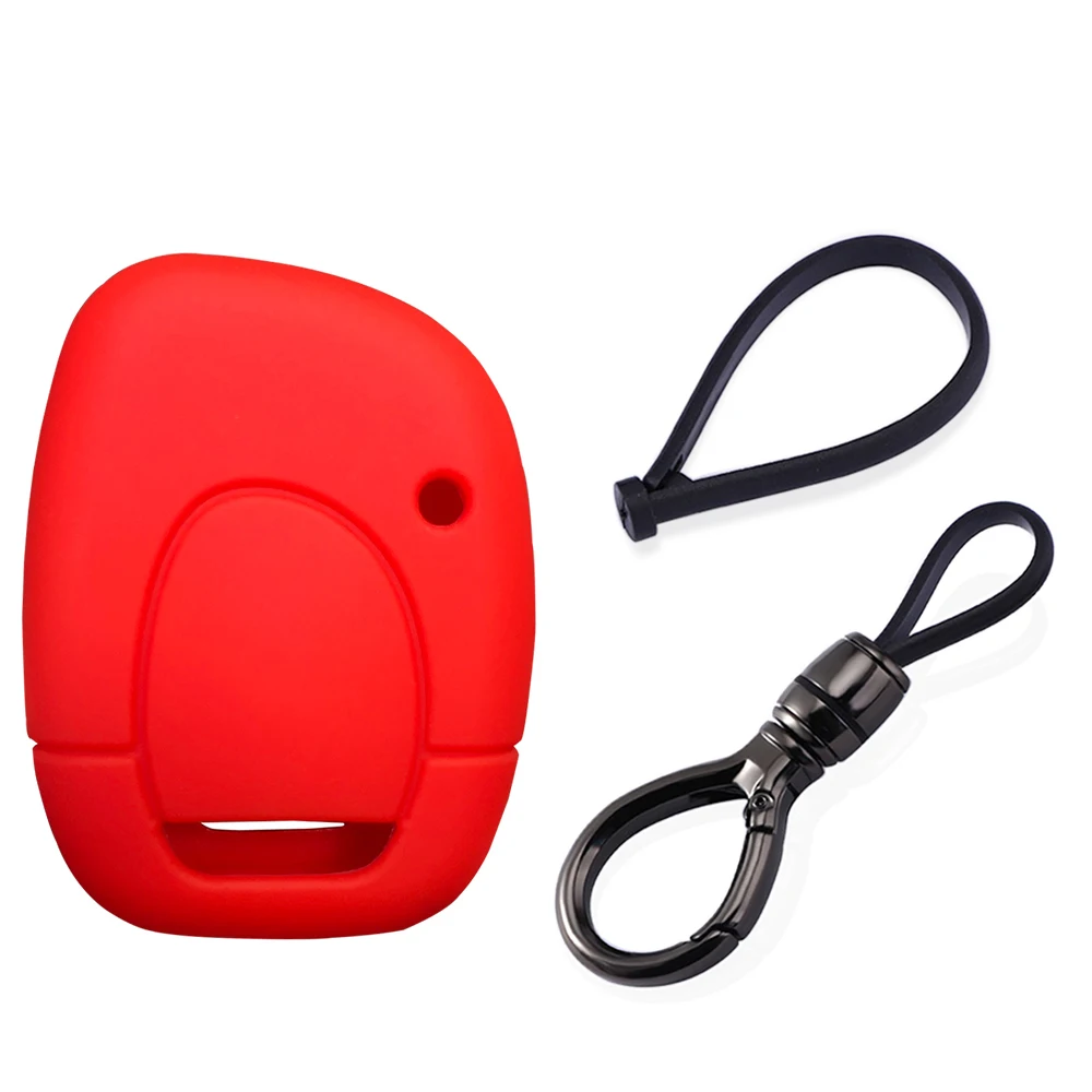 Silicone Key Cover Car Key Case Case Holder Protection Shell For Renault clio II Vauxhall Thalia Symbol Kangoo Movano Master