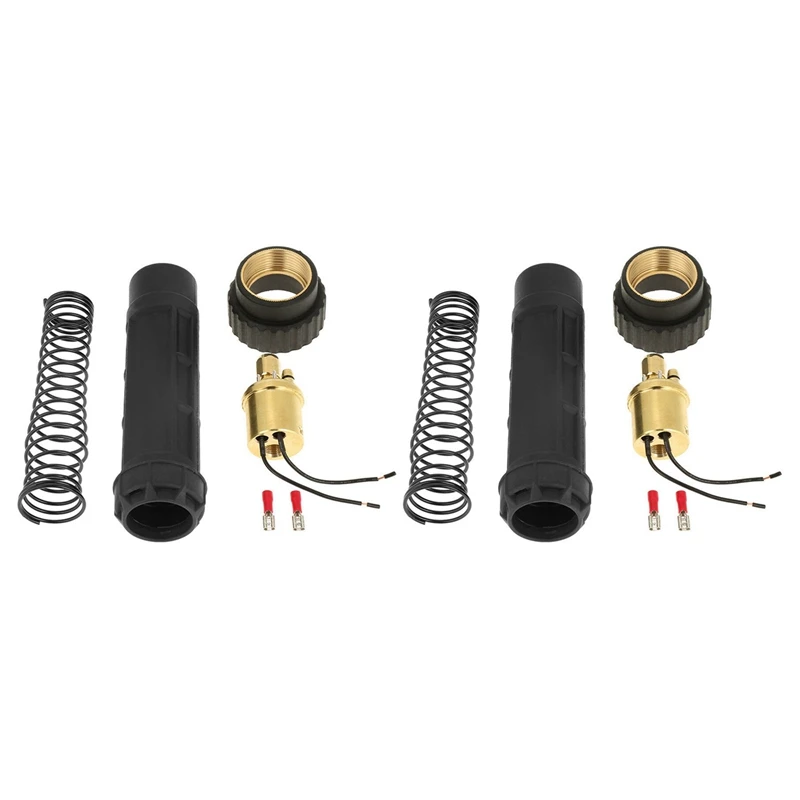 

2X Euro Fitting Connector Brass Mig Welding Torch Adaptor For CO2 Mig Welding Torch