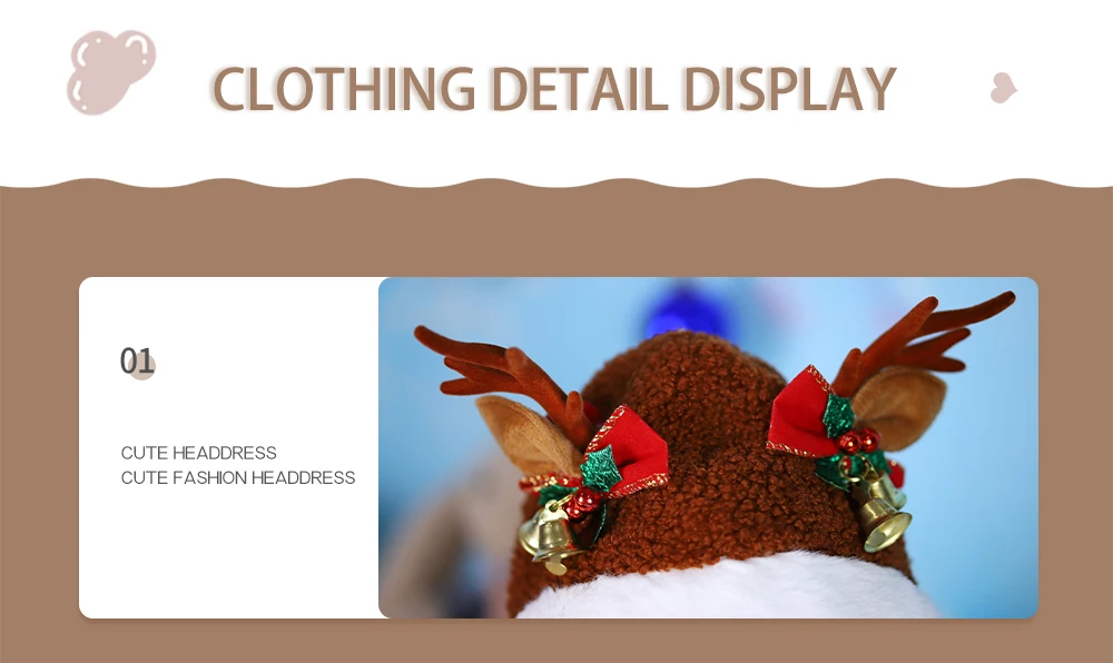 Neo Blythe Doll Christmas Costume 8