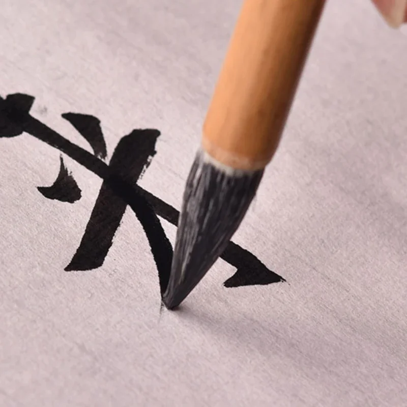 양모 헤어 캘리그래피 붓 전통 수채화 붓 정교한 그림 그리기 공식적인 정자체 글씨 붓