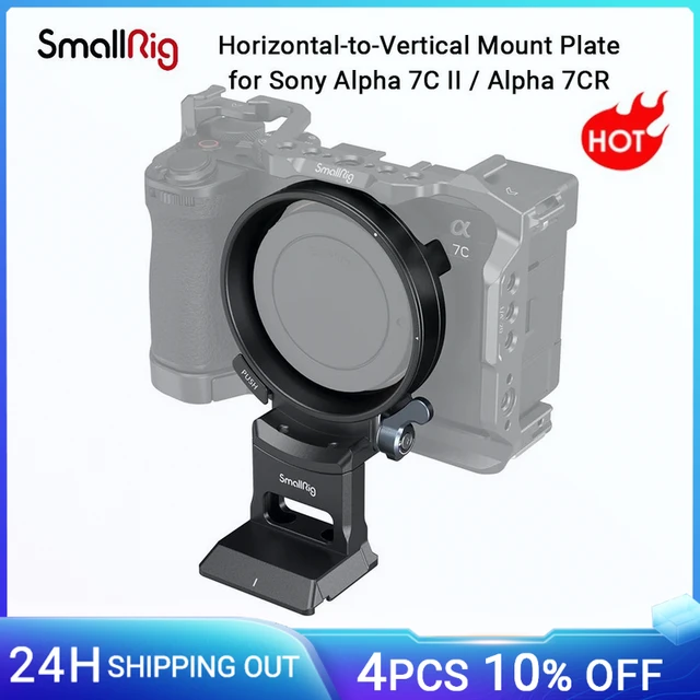 SmallRig Horizontal-to-Vertical Mount Plate for Sony Alpha 7C II