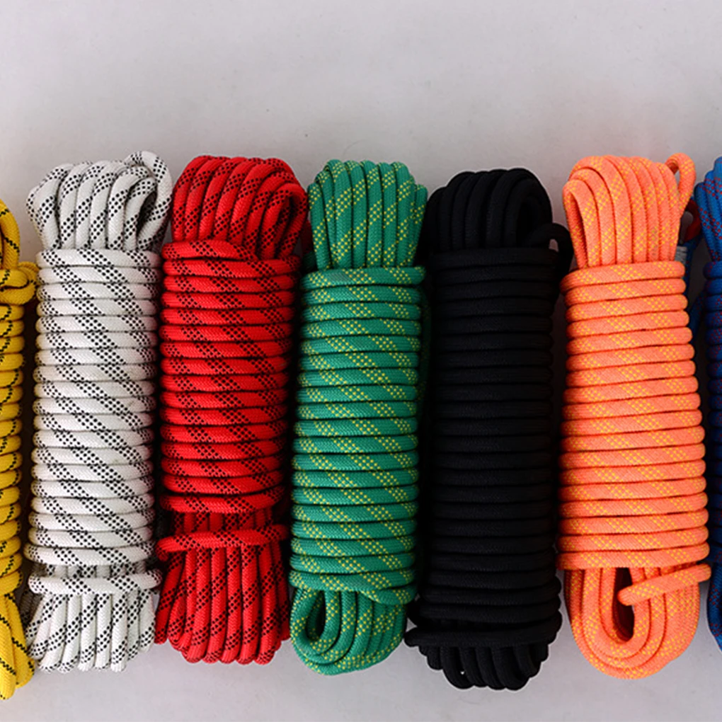 

Red Professional Safety Rope Must-Have For Climbing Enthusiasts Lightweight And Easy To Carry