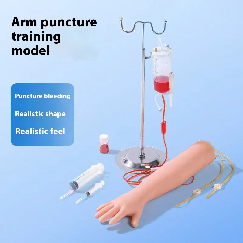 Blood Injection Diagram Injection Spilling Blood Stock Photo
