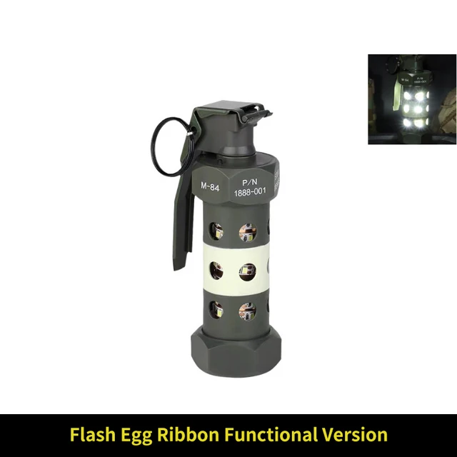 Kültéri Kemping Könnyű Taktikai Gránát Dummy Túlélési Lámpás Lámpa