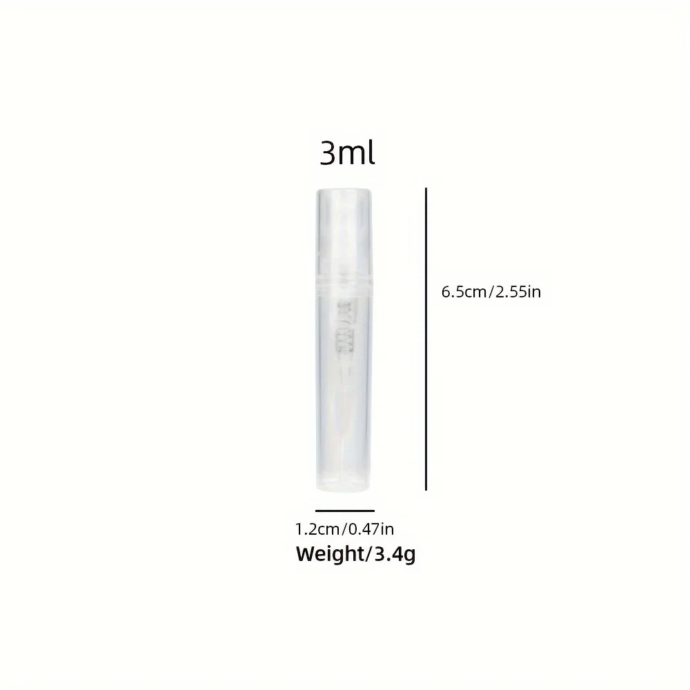 10pcs 4 Accessories 2/3/5ml Leakproof Travel Perfume Atomizer with 10 Spray Bottles, 2 Funnels, 2 Droppers Refillable 4