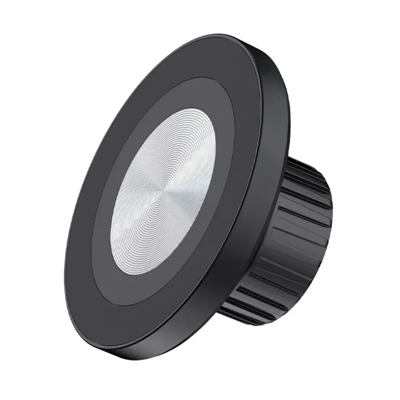 Magnetic Phone Holder Parts CD Pattern for MagSafe iPhone 16-12 Samsung Xiaomi for 17mm Ball Head Desktop Holder/Air Outlet Hook