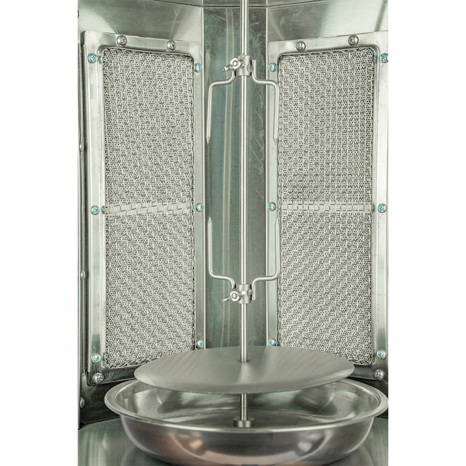 GB25 Gas Vertical Chicken Rotisserie Oven Kebab Maker Shawarma