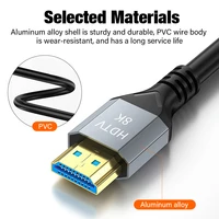 8K HDMI Cable 8K@60Hz 4K@120Hz HDMI 2.1 Ultra High Speed 48Gbps Adapter For RTX 3080 eARC HDR Video Cable PC Laptop TV box PS5 - Image 5