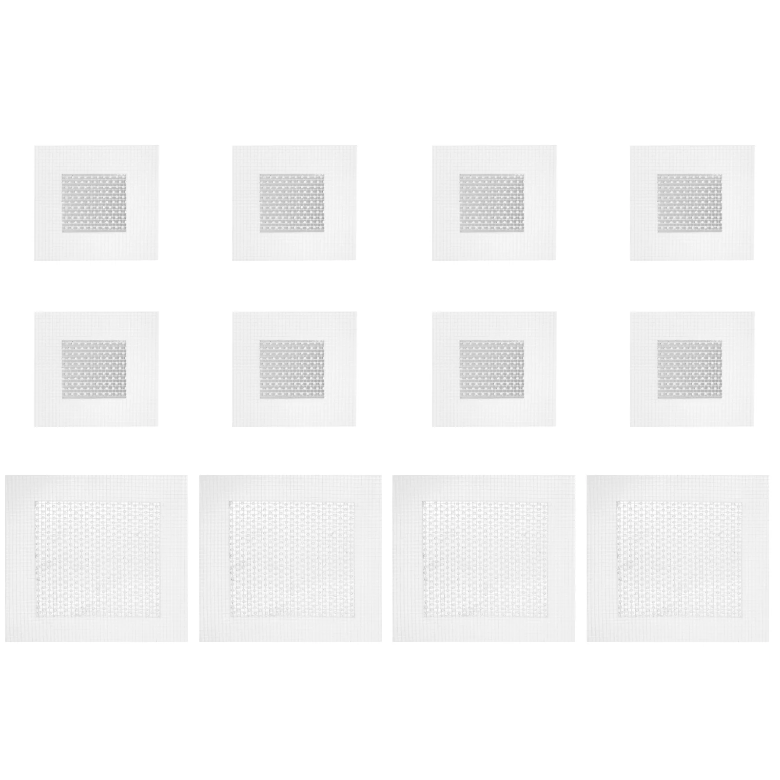 

12 Pcs Wall Repair Patch Drywall Patches Hole Kit Kits Pastes The Tools Terrarium