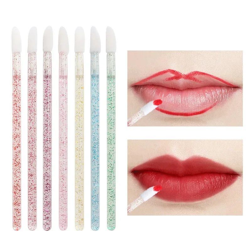 Wholesale Lipstick Lip Brushes 300/500PCS Disposable Set Gloss Wands Applicators For Eyelash Extension Makeup Brush Beauty Tool