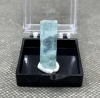 Natural Brazil Aquamarine Mineral specimen + box size 3.4cm + healing quartz crystals and stones rock gemstone 1
