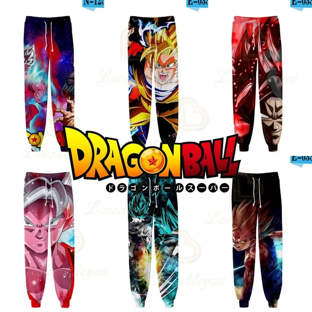 Cooleader Dragon Ball Z Pantalon de jogging 3D Naruto pour homme