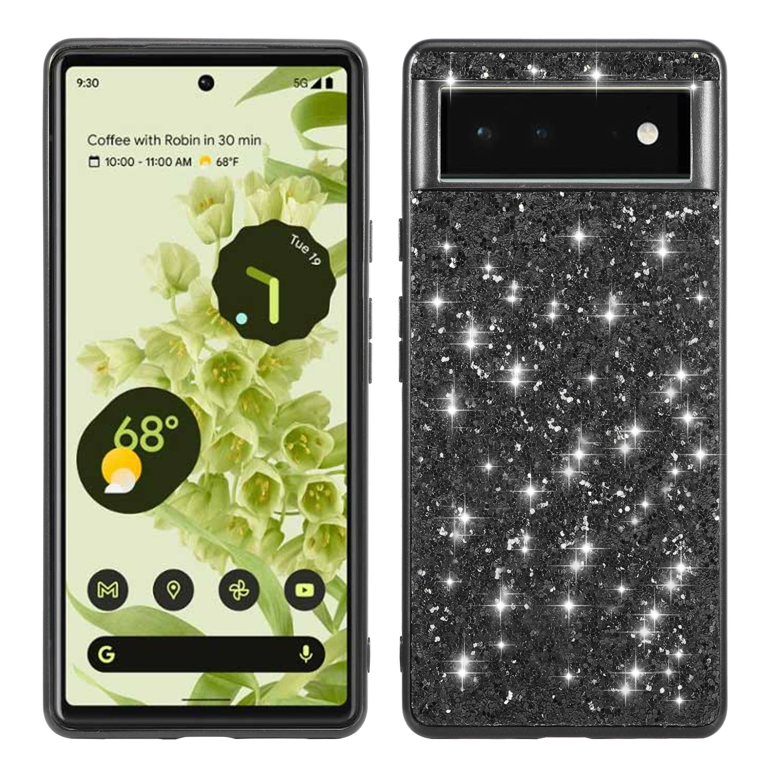 Luxury Bling Glitter Plating Colorful Shiny Shockproof Phone Case