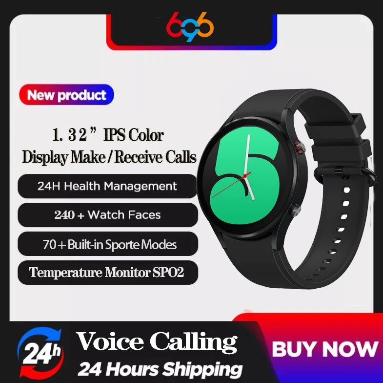 

ZEBLAZE-GTR 3 Smart Watch Men Women 24-hour Voice Call Health 240+ Dail 70+ Sports Modes Fitness Smartwatch Temperature Monitor