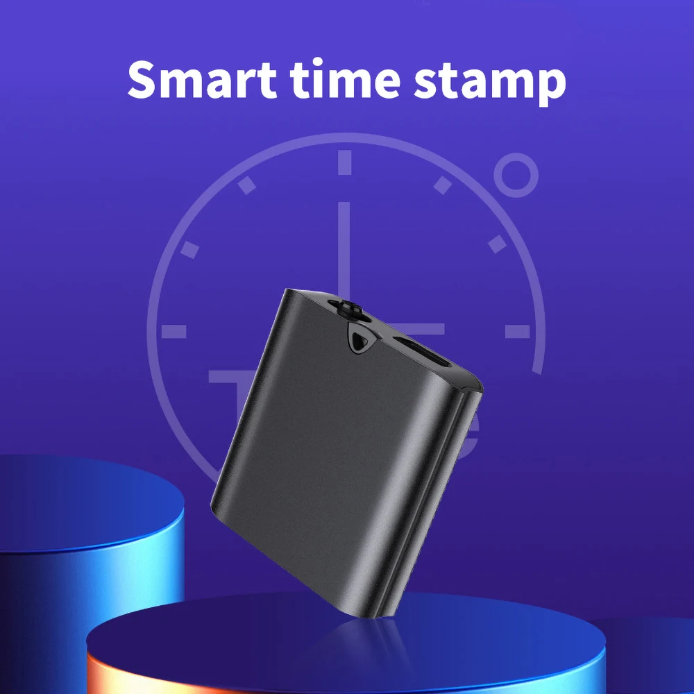 scénario d'utilisation de l'enregistreur audio