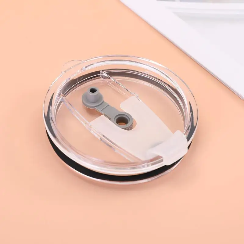 Spill Proof Plastic Cup Lids Straw Equipped Sealing Covers for Car Travel Coffee Water Mugs Cup Accessories 1 Spill Proof Plastic Cup Lids Straw Equipped Sealing Covers for Car Travel Coffee Water Mugs Cup Accessories 1