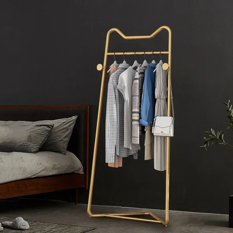 Light Luxury Corner Clothes Rack Home Entrance Coat Rack