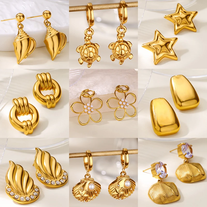 Fashion Multi-style Earrings Women