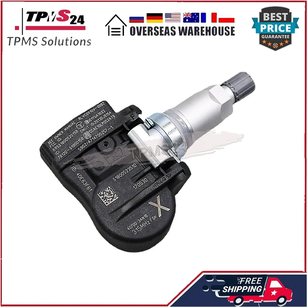 2013-2017 ֻ Ʈ Ÿ̾  , 315MHz TPMS , 40700-3AN1B, 4 