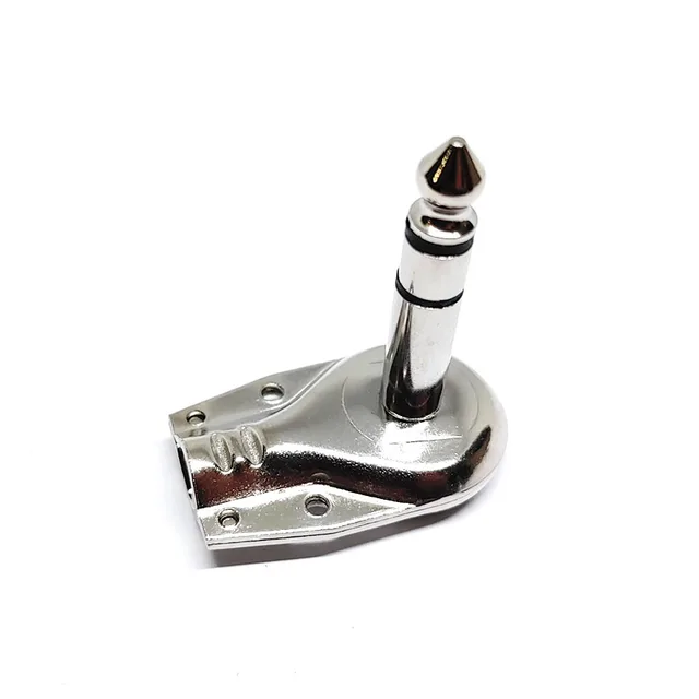 Spina Jack Angolata 6.35mm Spina Jack Stereo REAN NYS208 6,35mm TRS Angolo Retto | Connettore Nichel Per Cuffie Spinotto Per Cuffie 1/4" Stereo - Foto 8