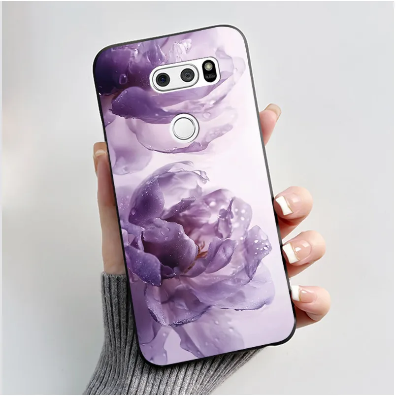 Luxury Aesthetic Black Silicon Case - Slim, Soft & Stylish Back Cover