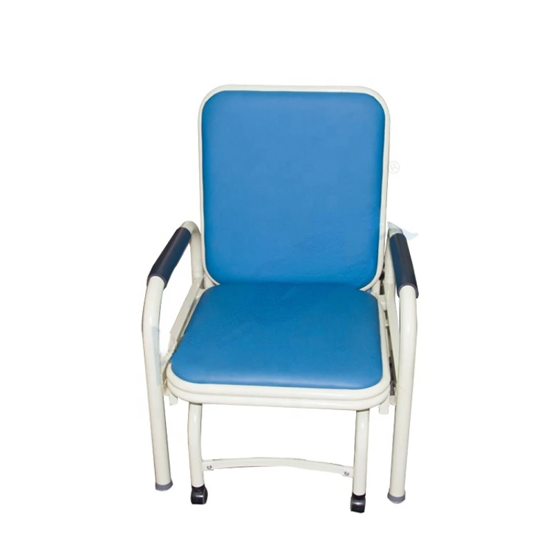 

AC001 Simple design particular hospital foldable rubber accompany chair