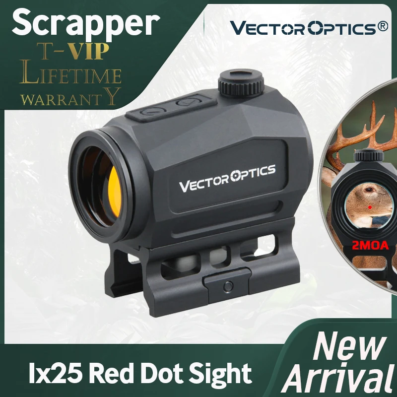Vector Optics Scrapper 1x25 Gen2 Tactical Red Dot Sight Direct 