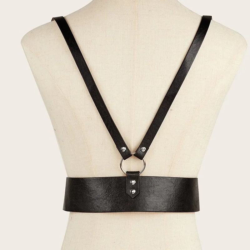 Punk Style Strap Belt Female European and American Street with Dress JK Shirt Suspender Girdle Decoration Tide Belt for Men