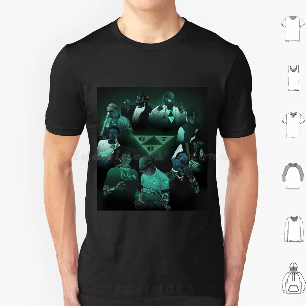 667 Death Eater Squad T Shirt Cotone Uomo Donna Stampa Fai Da Te Mms Ldo 667 Ekip Freeze Corleone