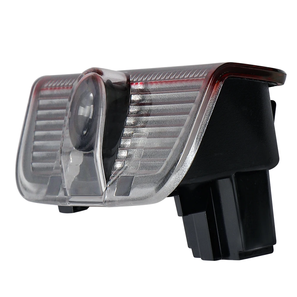 문짝 엠블럼 LED 라이트 웰컴 램프, 무선 레이저 프로젝터 액세서리, 폭스바겐 골프 모션 GTI MK5 MK6 폴로 MK7 MK6, 2 개