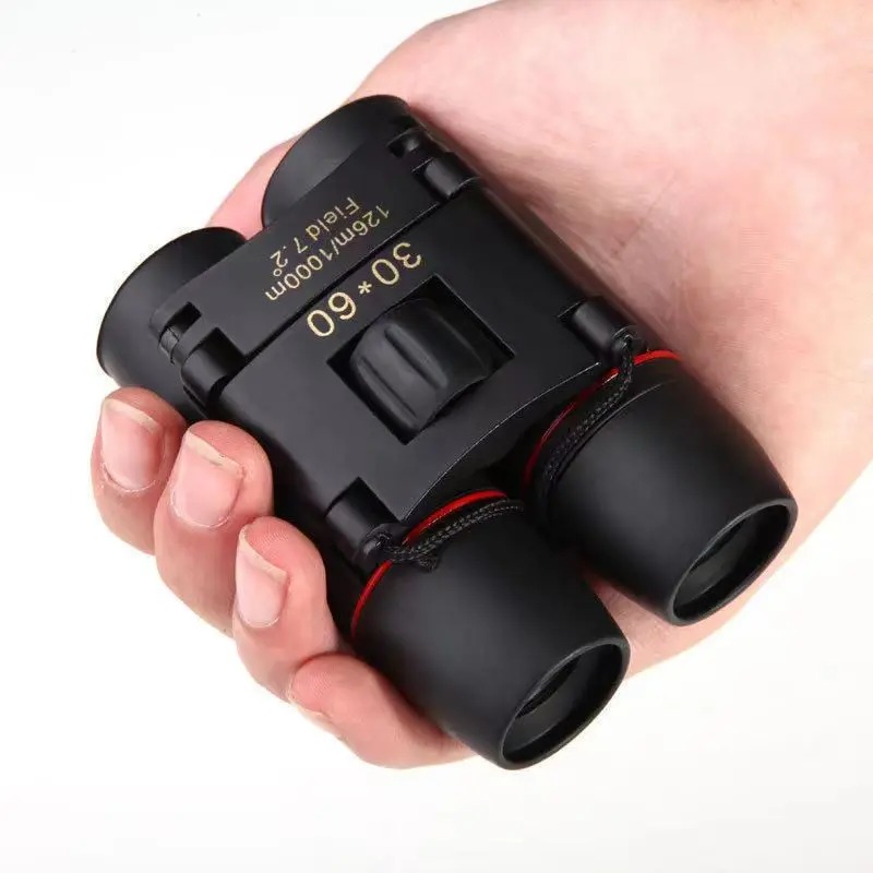 Telescopio Professionale 30X60 Mini Binocolo Pieghevole Compatto Hd Portatile Per Bambini All'Aperto Bird Watching Campeggio Viaggi