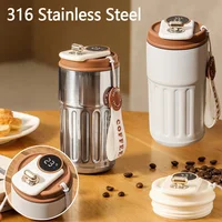 Smart Thermos Bottle Water with Digital Display Temperature Thermos Coffee Mug Stainless Steel Thermos Cup 1