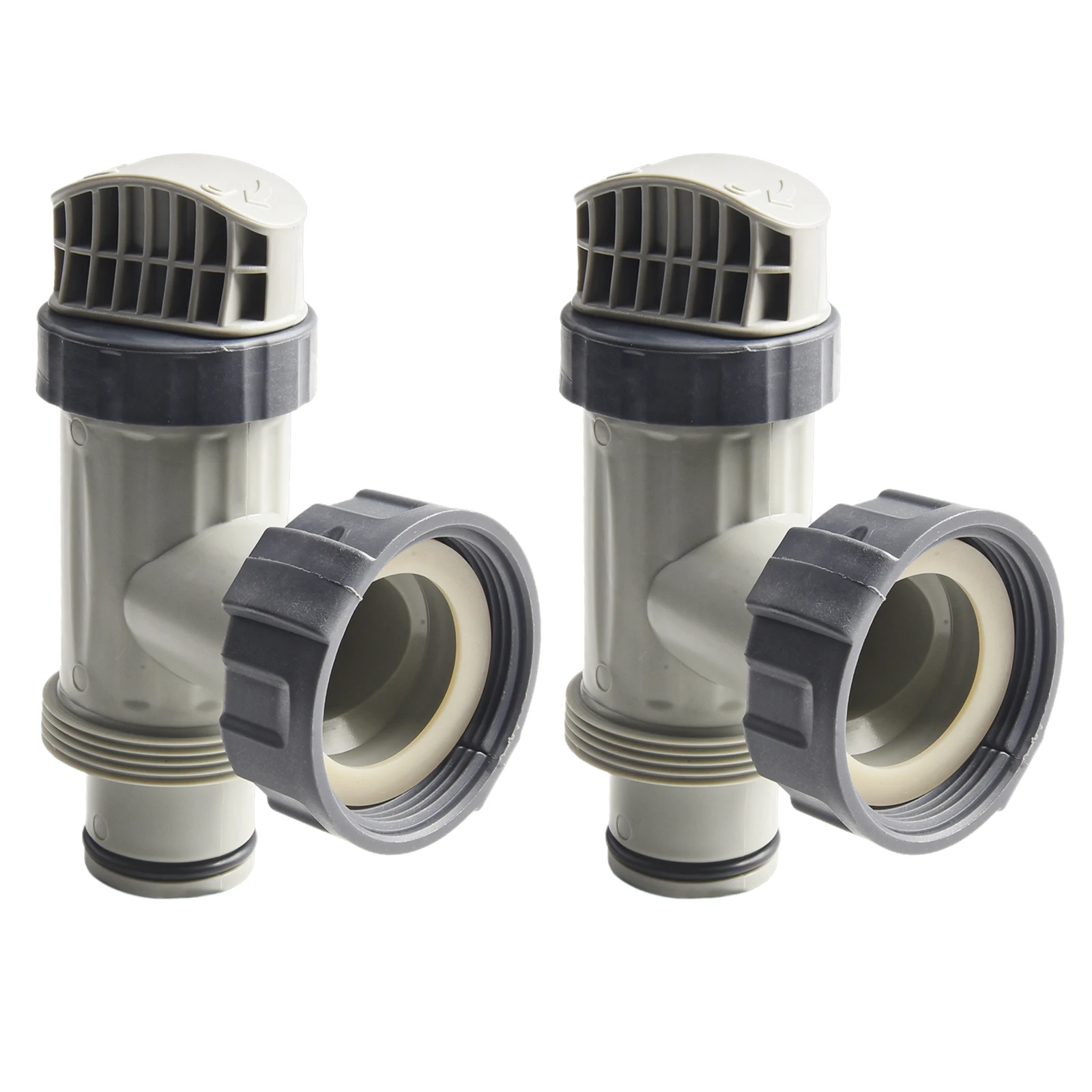 2pcs Pool Plunger Valve Plastic Replacement For Intex 10747 Ground Swimming Pool Sand Filter Pump Outdoor Pool Accessories