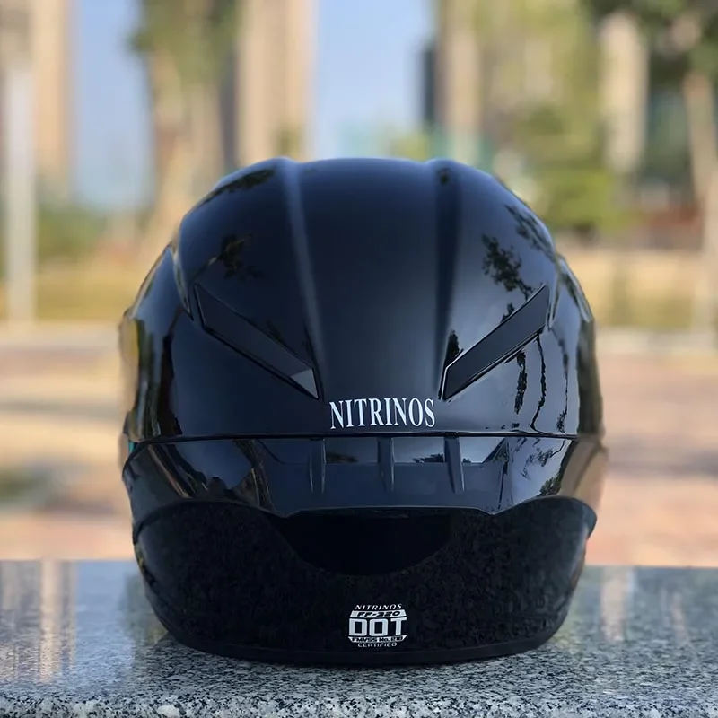 

Motorcycle Full Face Motorcycle Helmet Motocicleta Cascos Motorbiker Scooter Riding Gpr Spoiler Helmet DOT Approved