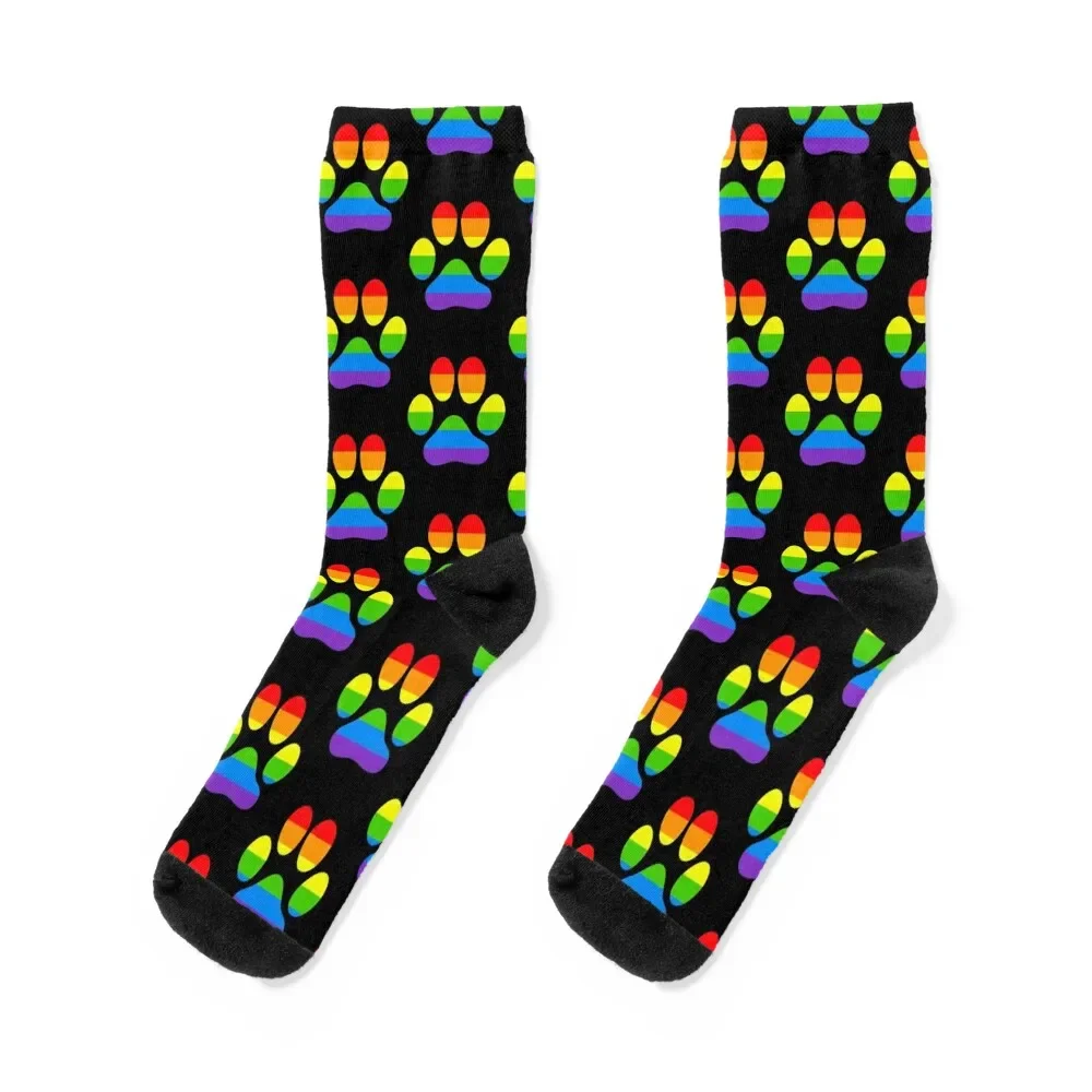 

Rainbow paws cats and dogs Socks shoes Crossfit Men's Ladies Socks Men's