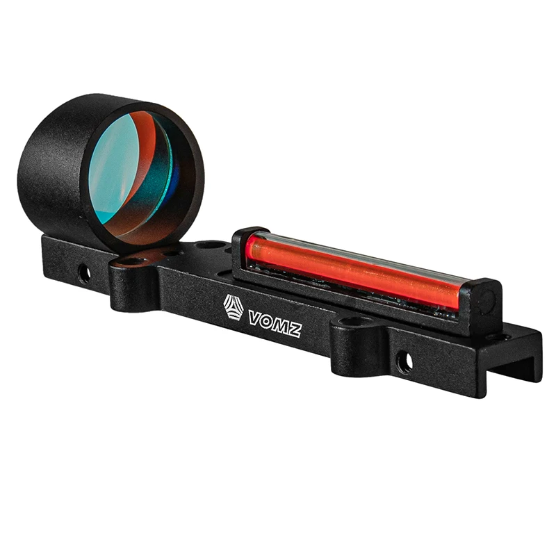 Red and Green Fiber 1x28 Red Dot Sight Hunting Light weight Scope Fit Shotguns Rib Rail Holographic Sight red dot sight,holographic collimator