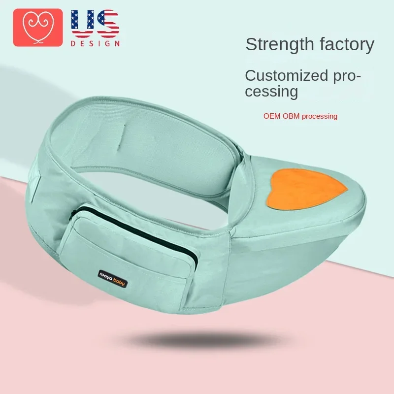 Baby Waist Stool, Multifunctional Stool, Children's Carrying Equipment Front and Back Lightweight All Season Baby Shoulder Strap
