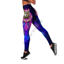 

Women Leggings Fashion 3D All Over Printed Native Leggings Sexy Elastic Female Skinny Leggings Style-6