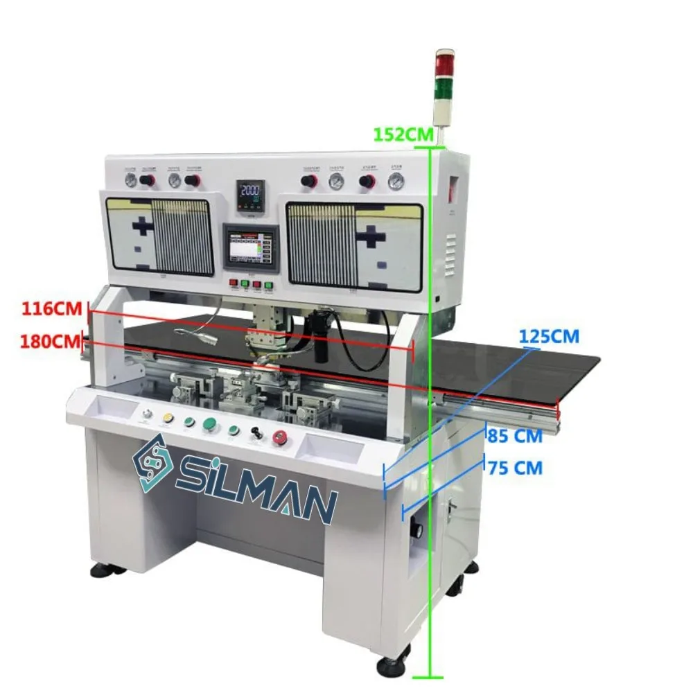 Sliman ST-100SW COF Bonding Machine Single Head Equipment For Repair LCD LED TV Laptop Display Hot Press TAB COG FPC Flex Cable 3