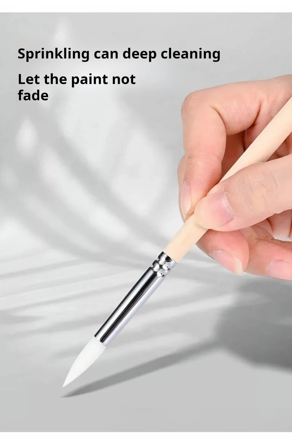 MS138 Airbrush Cleaning Brush for Gundam DIY Projects Clean Brush Hobby Model Building Tool Quick Clean Corrosion Resistance