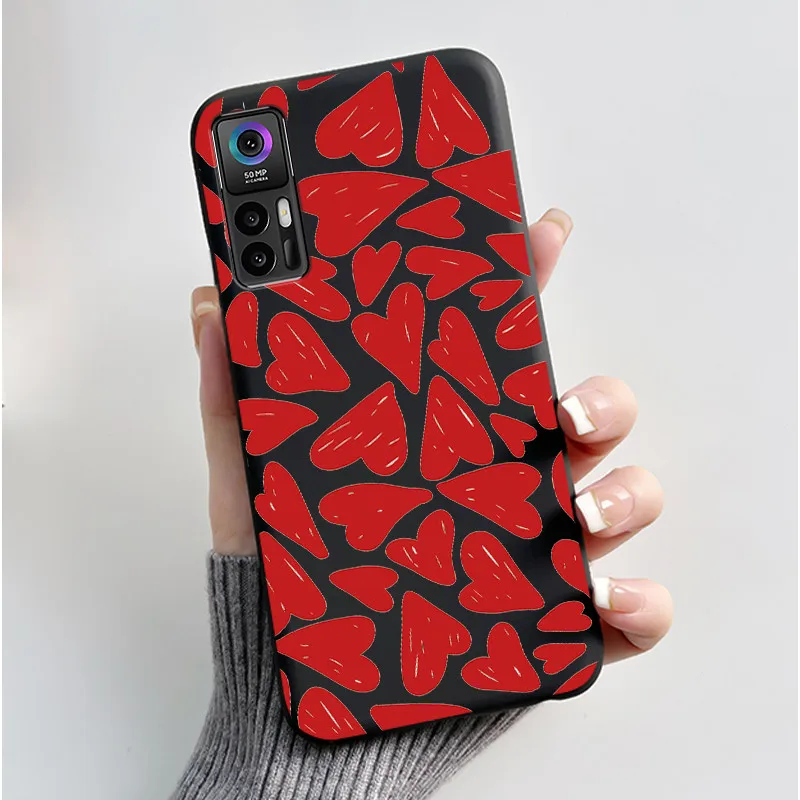 Cute Cats Shockproof Black Silicone Phone Case - Fun & Durable Protective Cover
