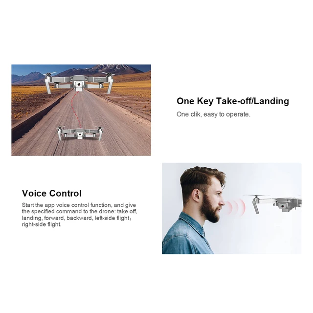 WLR/C E68 RC Drone WiFi FPV Altitude Hold Foldable Quadcopter Toys for Kids Gift Remote Control Airplanes Toys 2